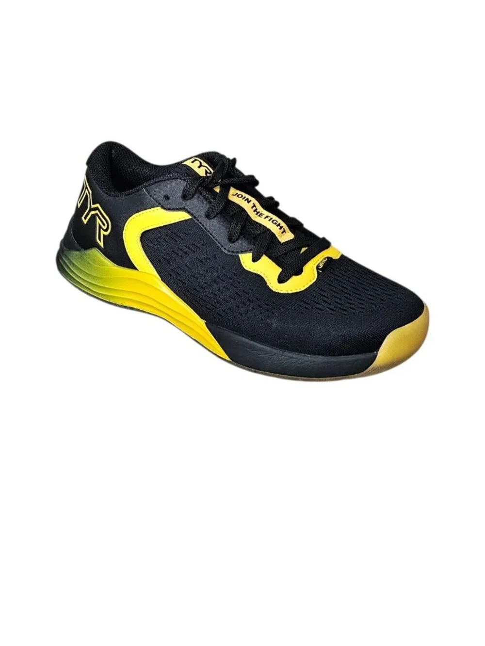 TYR CXT-1 Trainer Limited Edition Black Yellow O.U.R CrossFit Shoes M 6 W 7.5